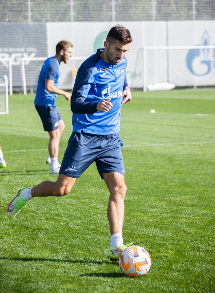 Открытая тренировка «Зенита» перед матчем с «Локомотивом»