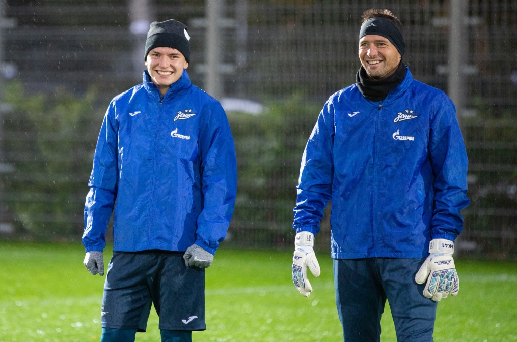 Открытая тренировка «Зенита» перед матчем с «Кайратом»