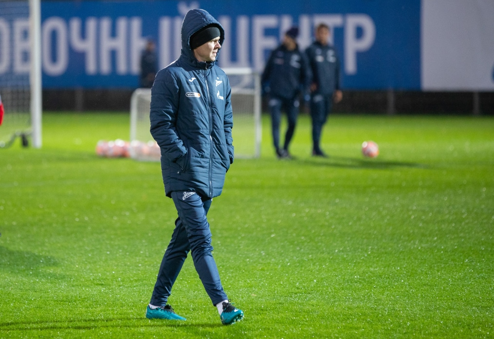 Открытая тренировка «Зенита» перед матчем с «Кайратом»