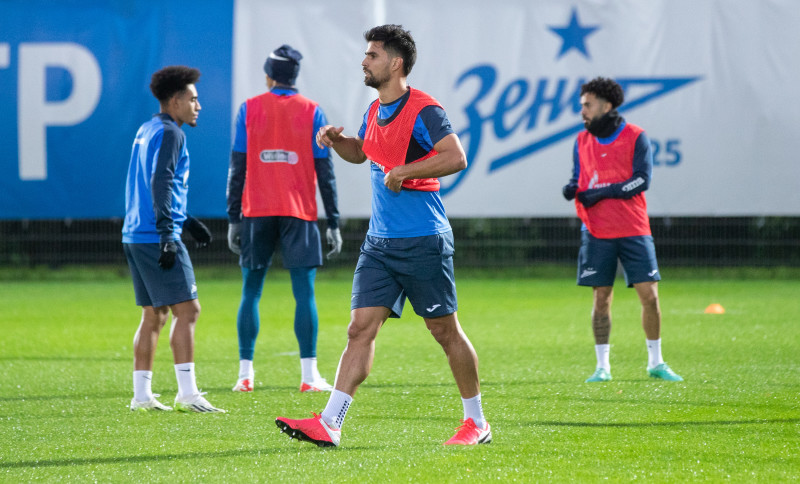 Открытая тренировка «Зенита» перед матчем с «Кайратом»