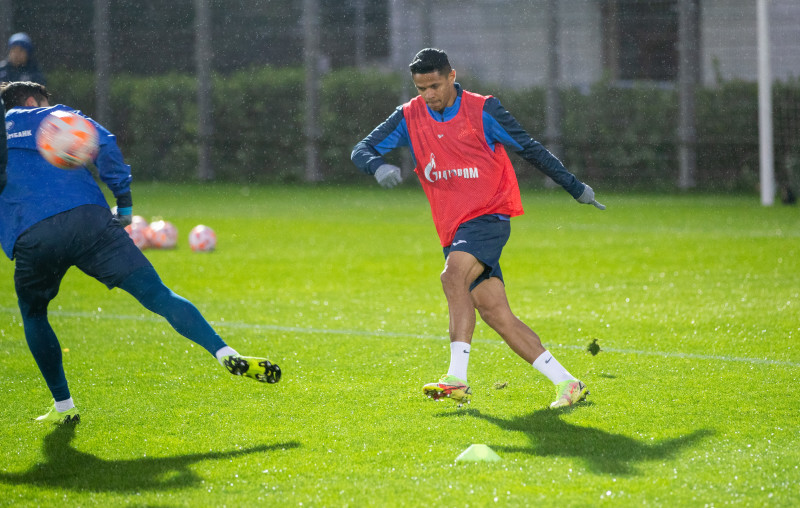 Открытая тренировка «Зенита» перед матчем с «Кайратом»