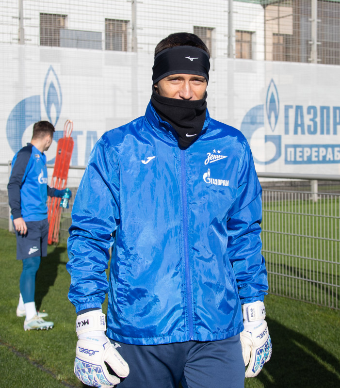 Открытая тренировка  «Зенита» перед матчем с «Крыльями Советов»