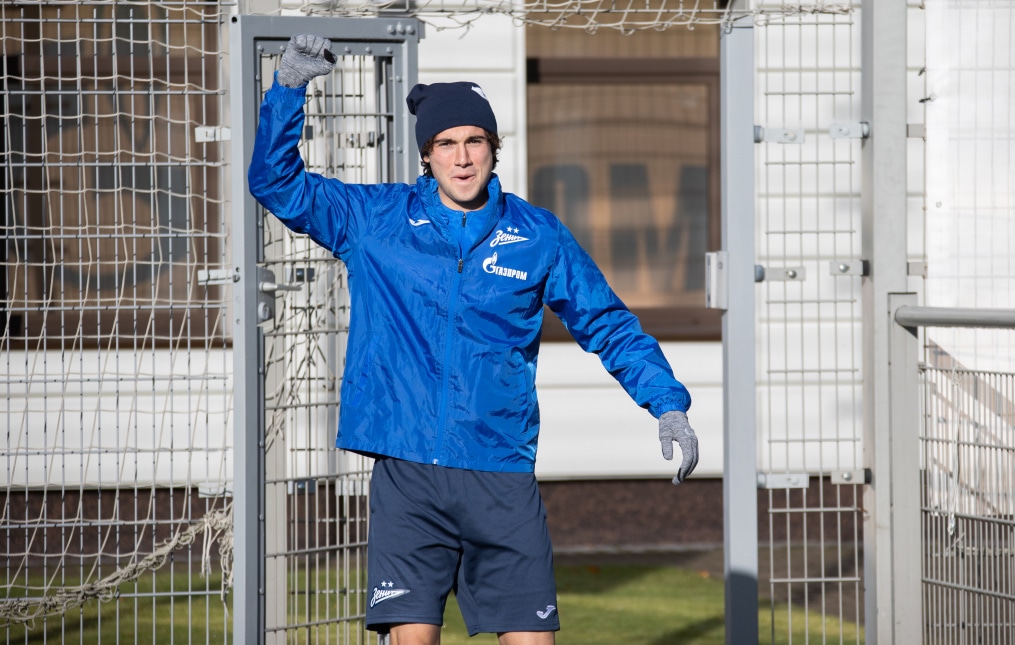 Открытая тренировка  «Зенита» перед матчем с «Крыльями Советов»