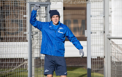 Открытая тренировка  «Зенита» перед матчем с «Крыльями Советов»