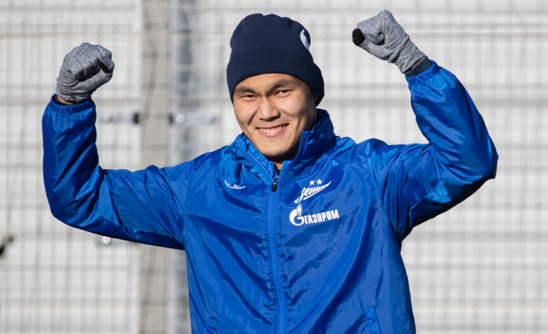 Открытая тренировка  «Зенита» перед матчем с «Крыльями Советов»