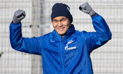 Открытая тренировка  «Зенита» перед матчем с «Крыльями Советов»