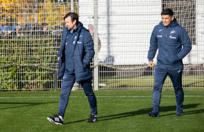 Открытая тренировка  «Зенита» перед матчем с «Крыльями Советов»