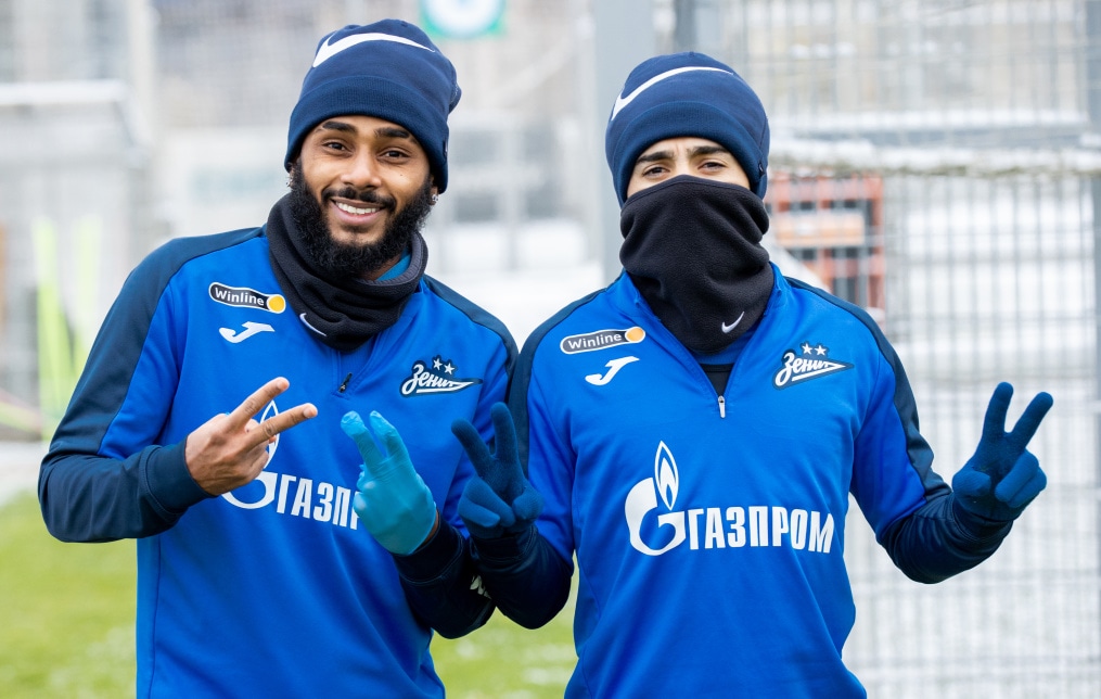 Открытая тренировка «Зенита» перед матчем с «Динамо»