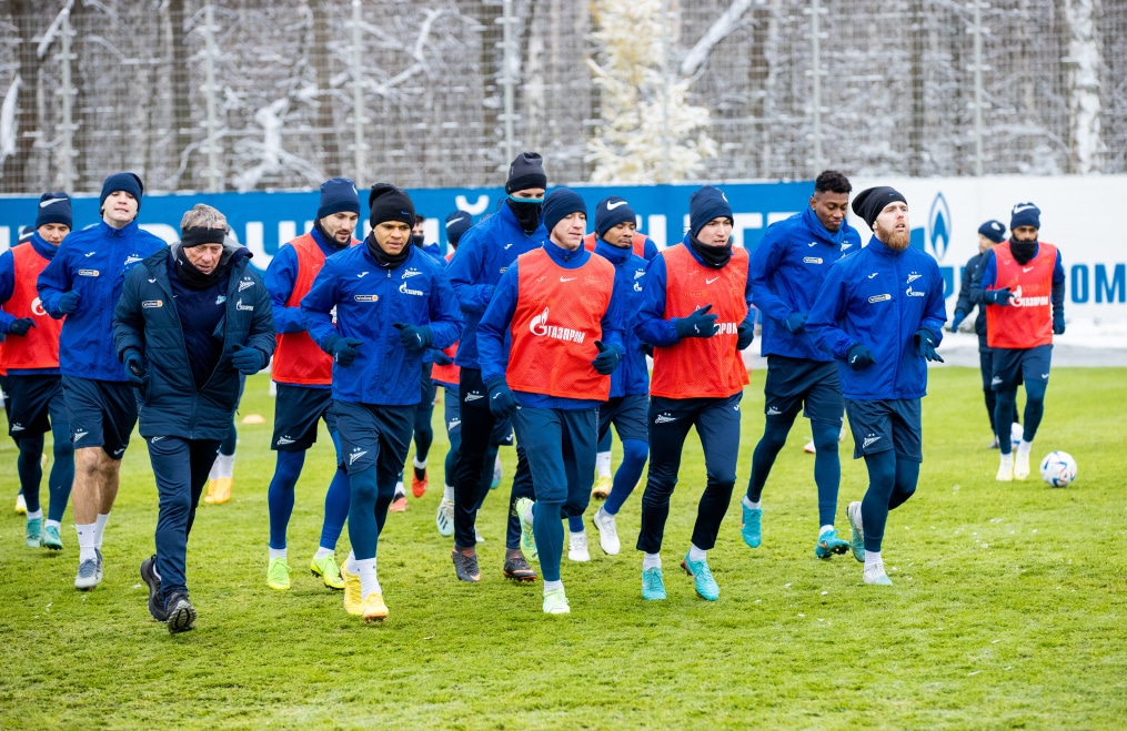 Открытая тренировка «Зенита» перед матчем с «Динамо»