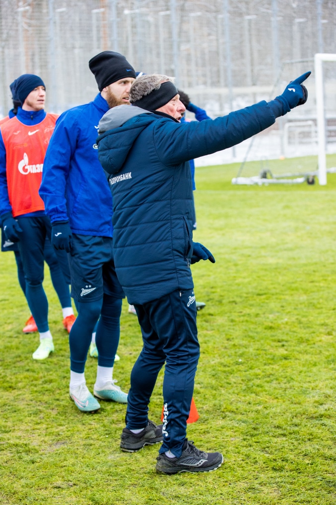 Открытая тренировка «Зенита» перед матчем с «Динамо»