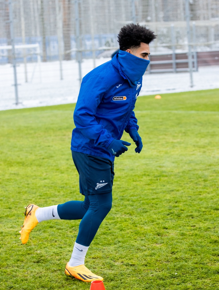 Открытая тренировка «Зенита» перед матчем с «Динамо»