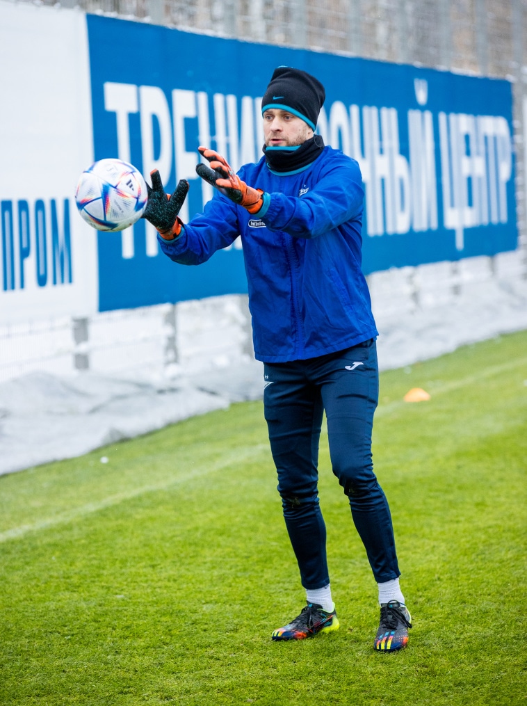 Открытая тренировка «Зенита» перед матчем с «Динамо»