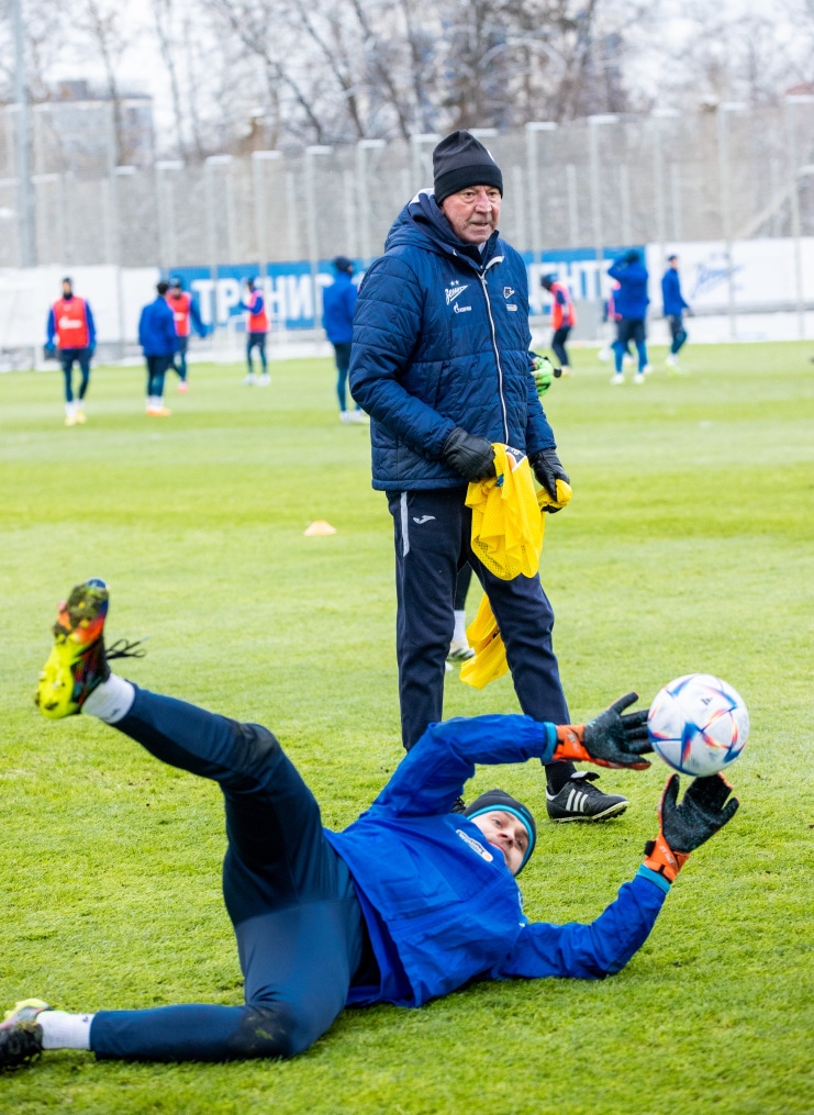 Открытая тренировка «Зенита» перед матчем с «Динамо»