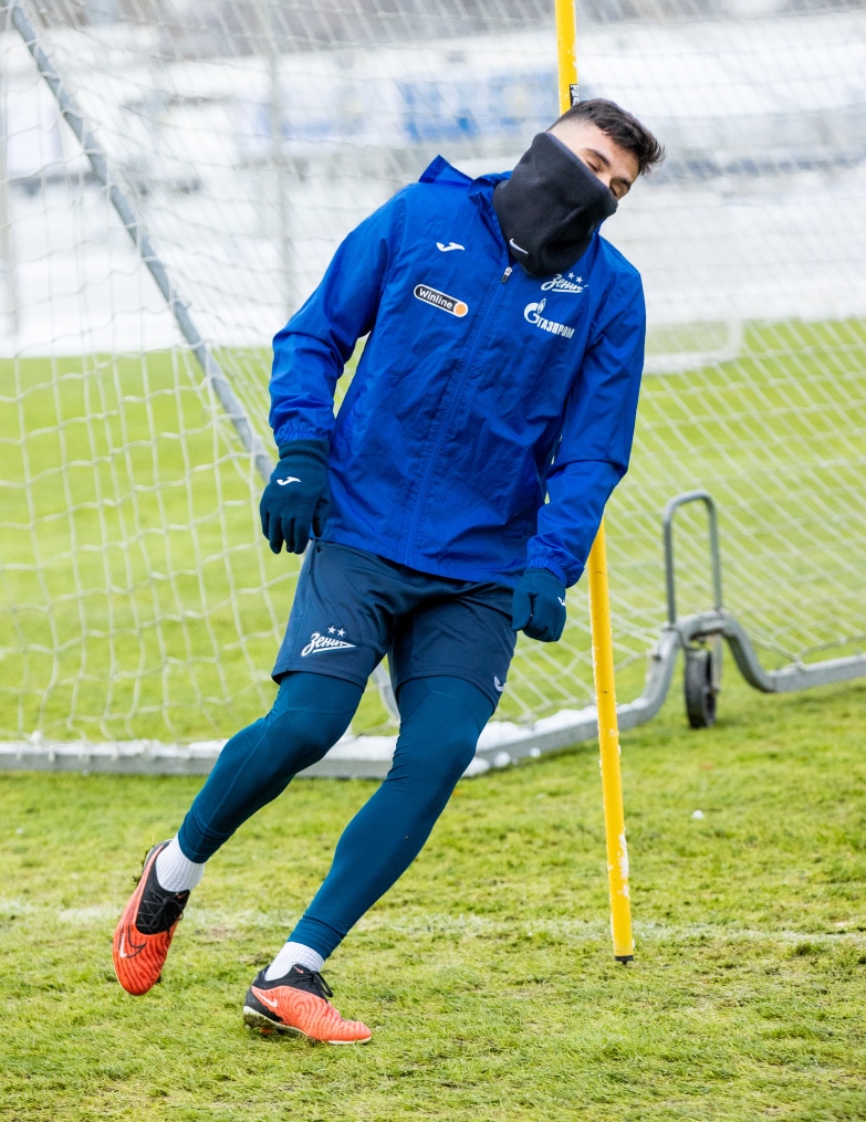 Открытая тренировка «Зенита» перед матчем с «Динамо»