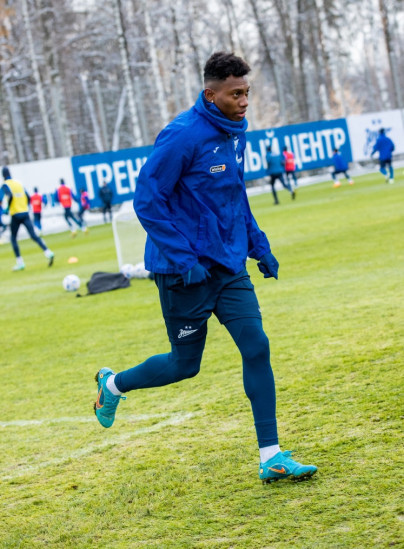 Открытая тренировка «Зенита» перед матчем с «Динамо»