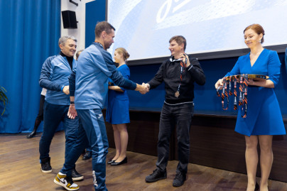 Награждение «Зенита»-2 серебряными медалями LEON-Второй лиги