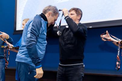 Награждение «Зенита»-2 серебряными медалями LEON-Второй лиги