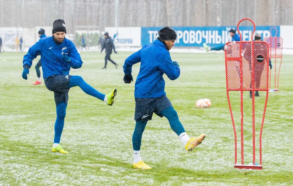 Открытая тренировка «Зенита» перед матчем с «Локомотивом»
