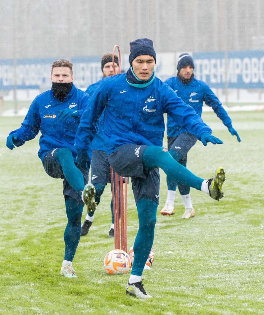 Открытая тренировка «Зенита» перед матчем с «Локомотивом»
