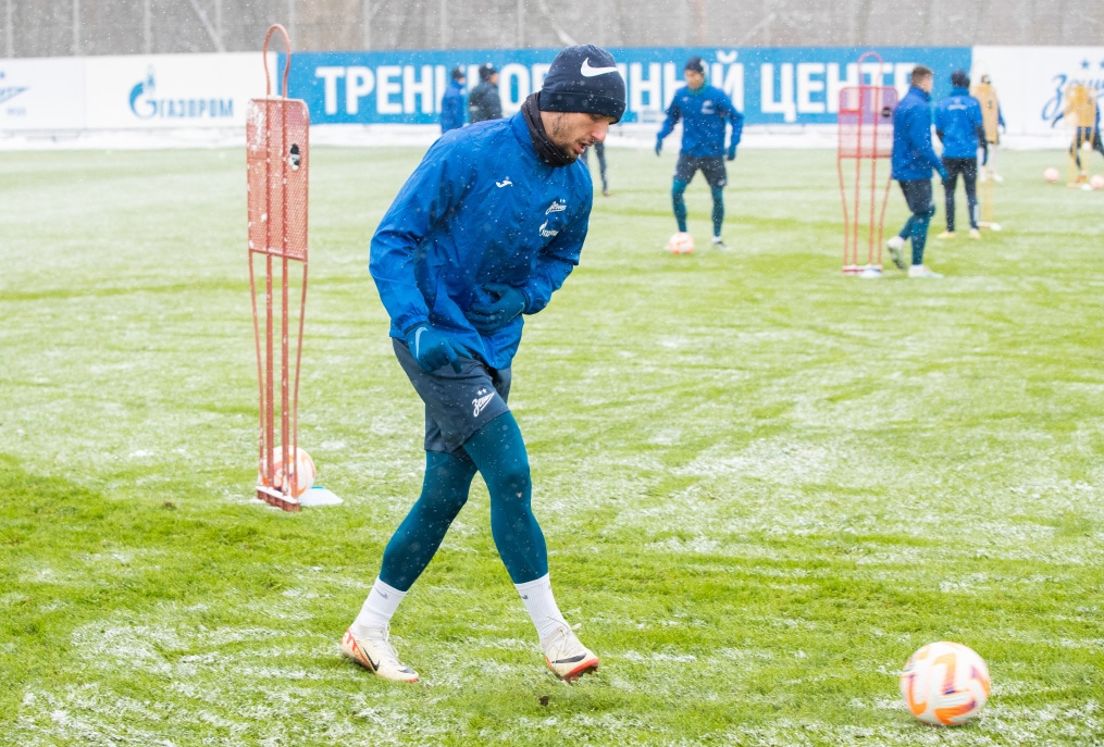 Открытая тренировка «Зенита» перед матчем с «Локомотивом»