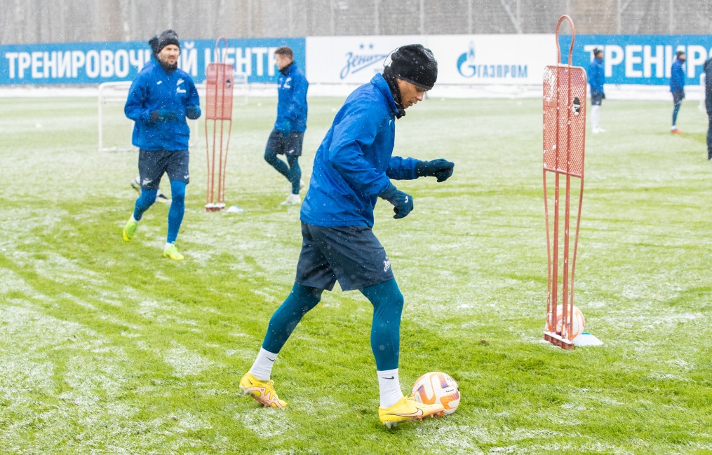 Открытая тренировка «Зенита» перед матчем с «Локомотивом»