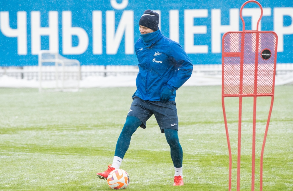 Открытая тренировка «Зенита» перед матчем с «Локомотивом»