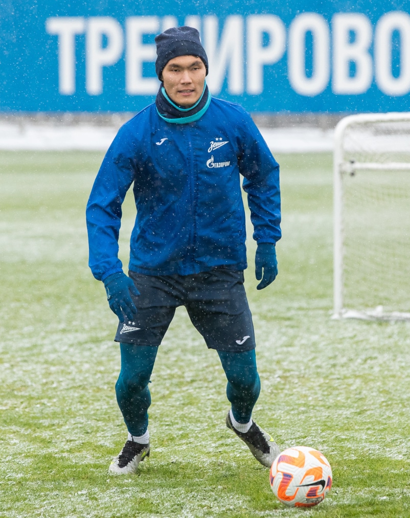Открытая тренировка «Зенита» перед матчем с «Локомотивом»