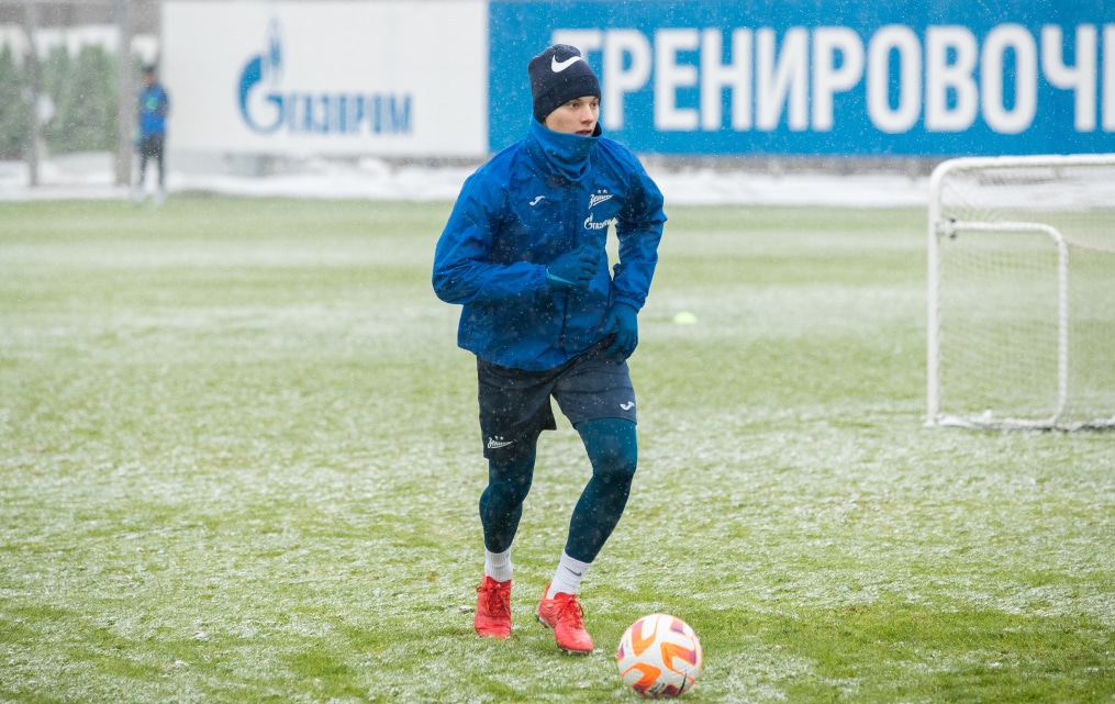 Открытая тренировка «Зенита» перед матчем с «Локомотивом»