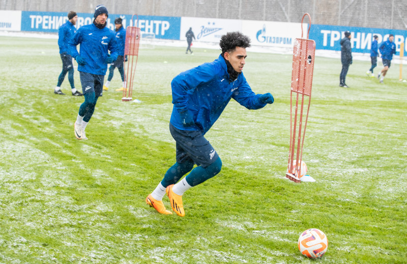 Открытая тренировка «Зенита» перед матчем с «Локомотивом»