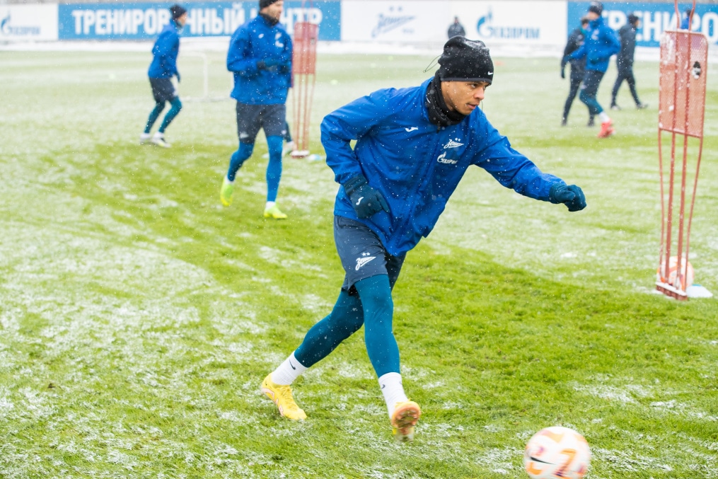 Открытая тренировка «Зенита» перед матчем с «Локомотивом»