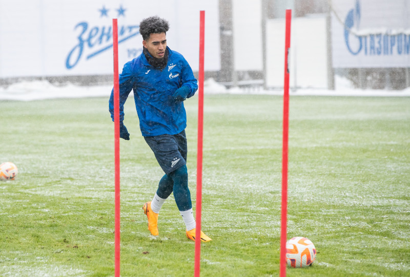 Открытая тренировка «Зенита» перед матчем с «Локомотивом»