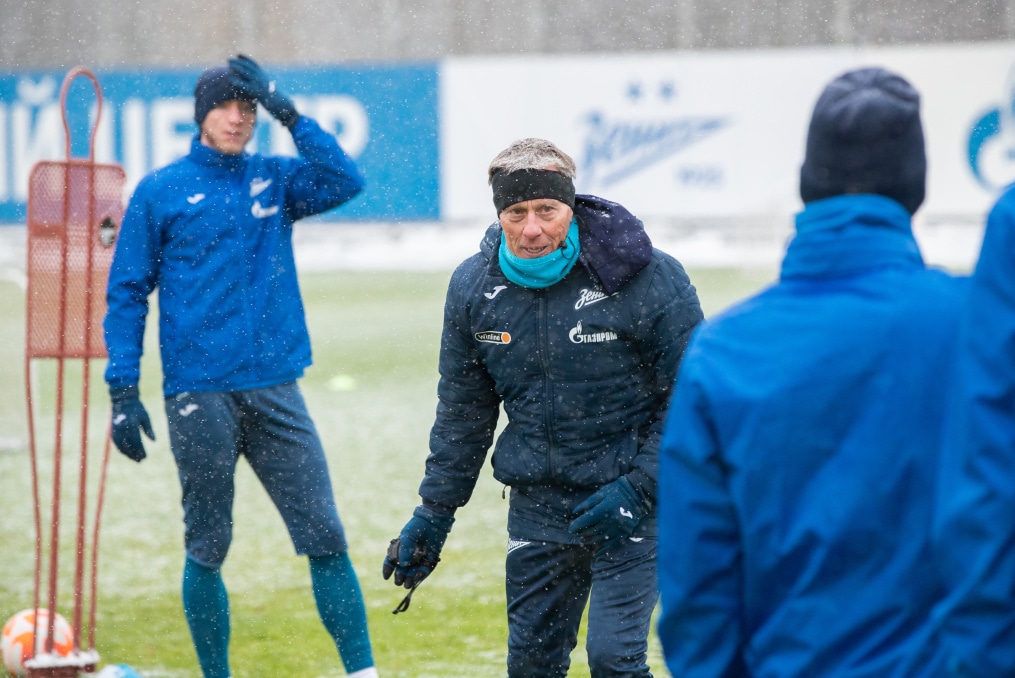Открытая тренировка «Зенита» перед матчем с «Локомотивом»