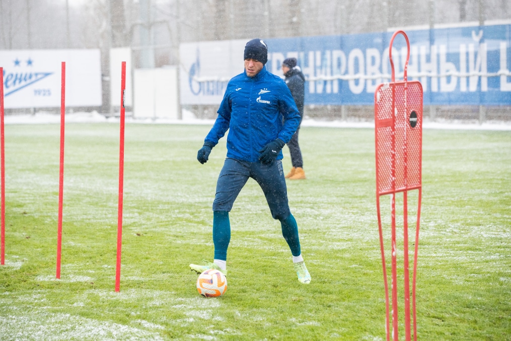 Открытая тренировка «Зенита» перед матчем с «Локомотивом»