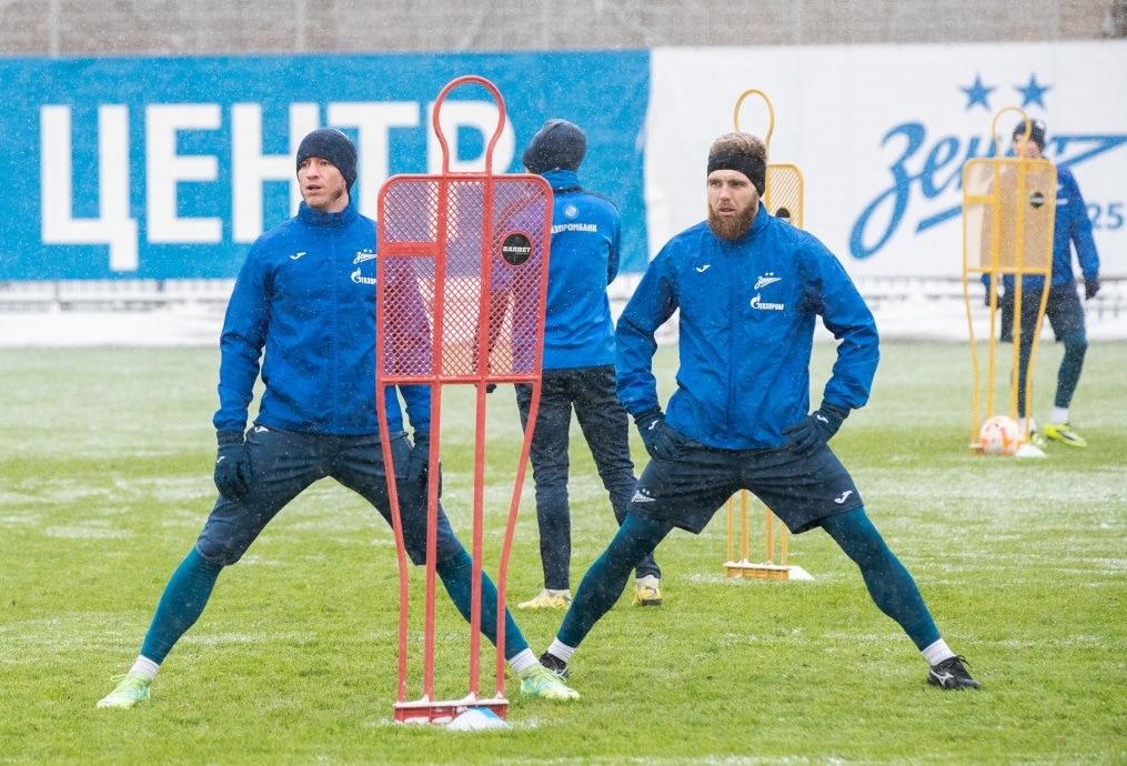 Открытая тренировка «Зенита» перед матчем с «Локомотивом»