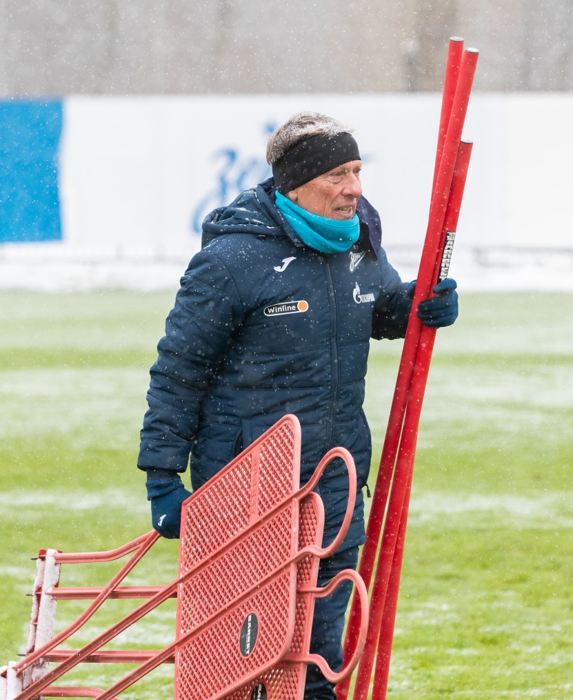 Открытая тренировка «Зенита» перед матчем с «Локомотивом»