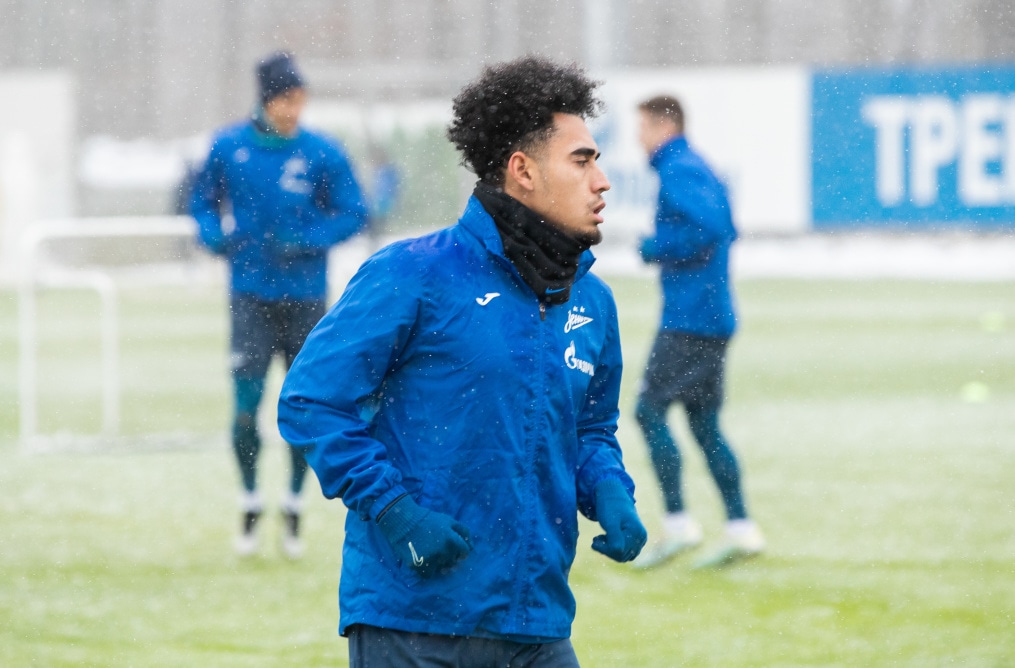 Открытая тренировка «Зенита» перед матчем с «Локомотивом»