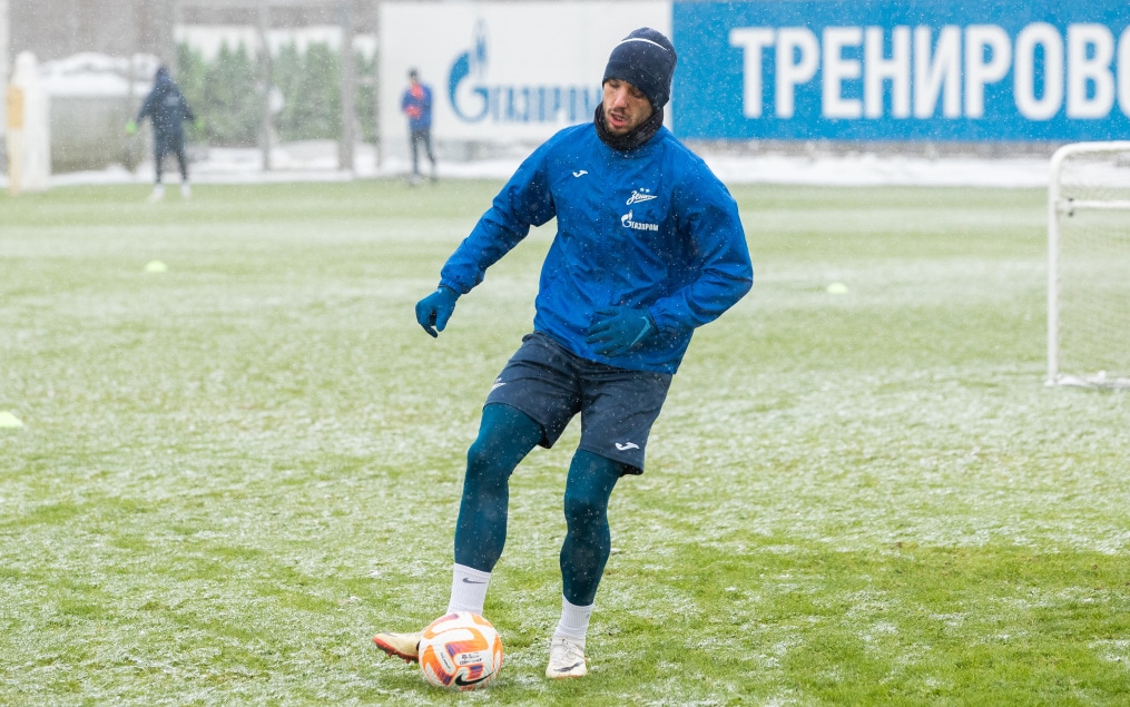 Открытая тренировка «Зенита» перед матчем с «Локомотивом»