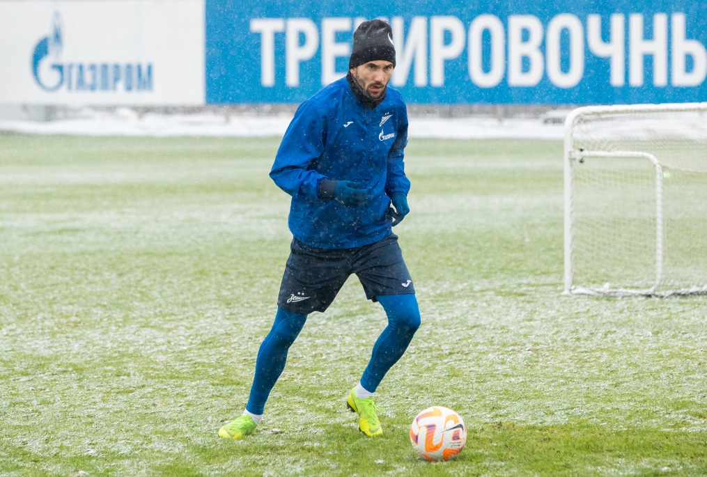 Открытая тренировка «Зенита» перед матчем с «Локомотивом»