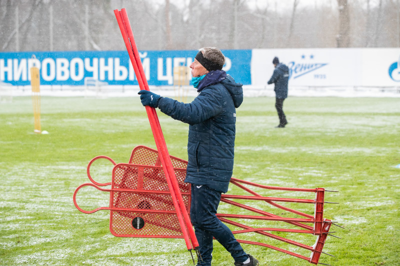 Открытая тренировка «Зенита» перед матчем с «Локомотивом»