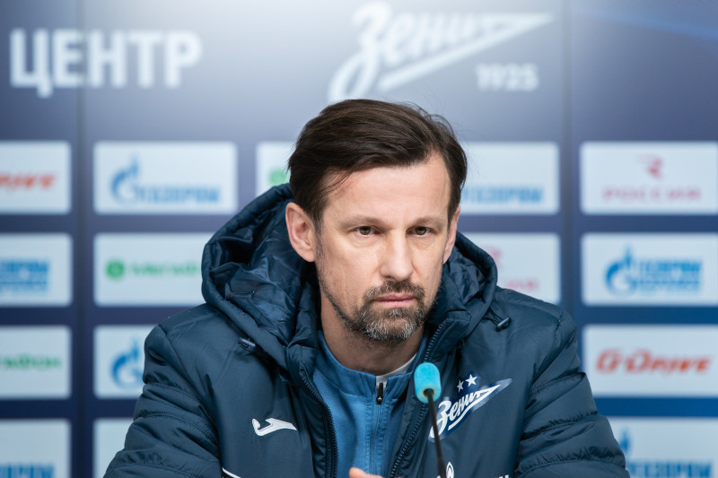 Сергей Семак на пресс-конференции перед матчем с «Локомотивом»