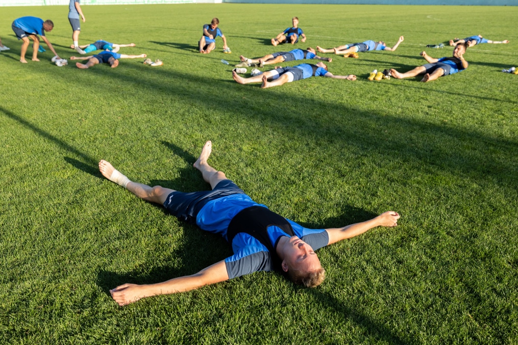 Летние учебно-тренировочные сборы «Зенита»-2 в Железноводске: 5 июля, вечерняя тренировка