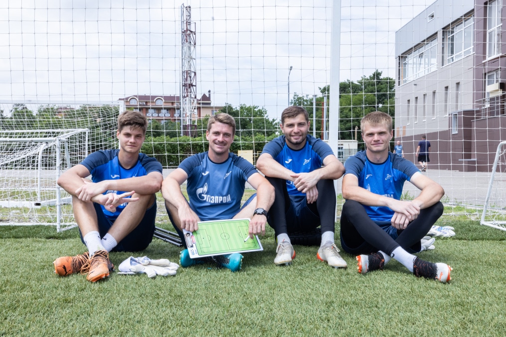 Летние учебно-тренировочные сборы «Зенита»-2 в Железноводске: 8 июля, утренняя тренировка