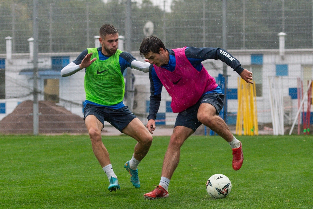 Тренировка «Зенита»-2 перед матчем с «Динамо» СПб