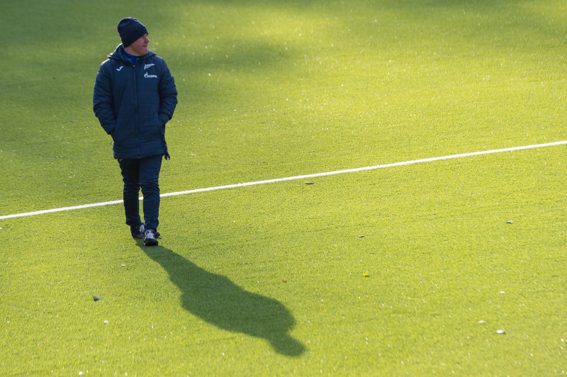 Тренировка «Зенита»-2 перед матчем с «Электроном»