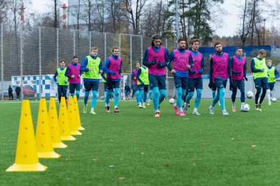 Тренировка «Зенита»-2 перед матчем с «Динамо»-2