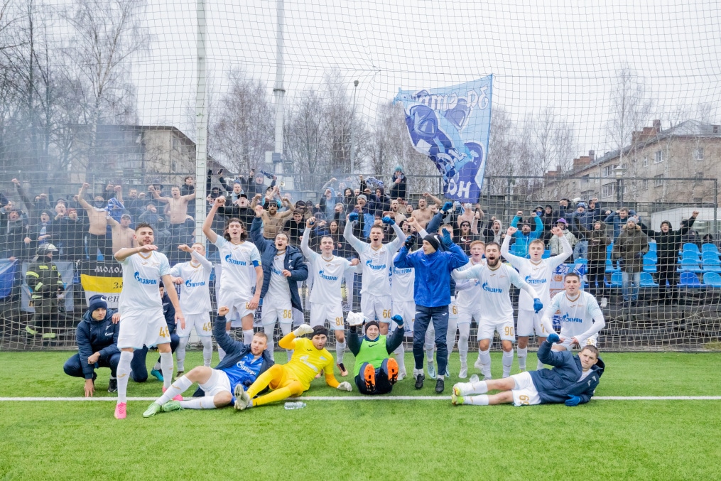 Болельщики на матче LEON —Вторая Лига 2023, «Динамо»-2 — «Зенит»-2