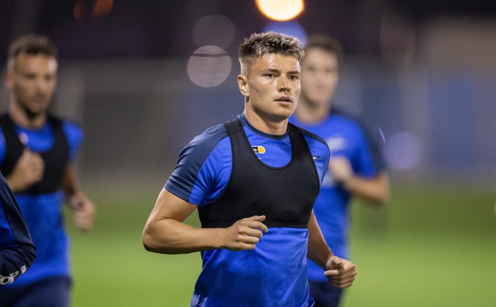 Зимние «Газпром» — тренировочные сборы в Катаре: 1 февраля, вечерняя тренировка