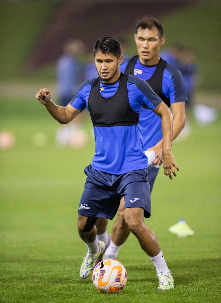 Зимние «Газпром» — тренировочные сборы в Катаре: 1 февраля, вечерняя тренировка