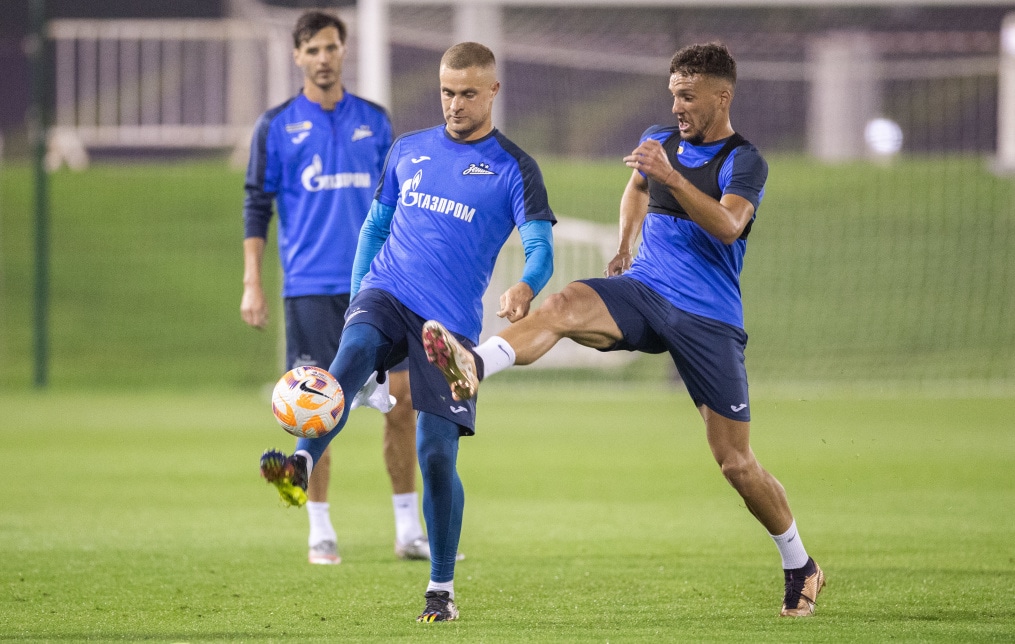 Зимние «Газпром» — тренировочные сборы в Катаре: 1 февраля, вечерняя тренировка