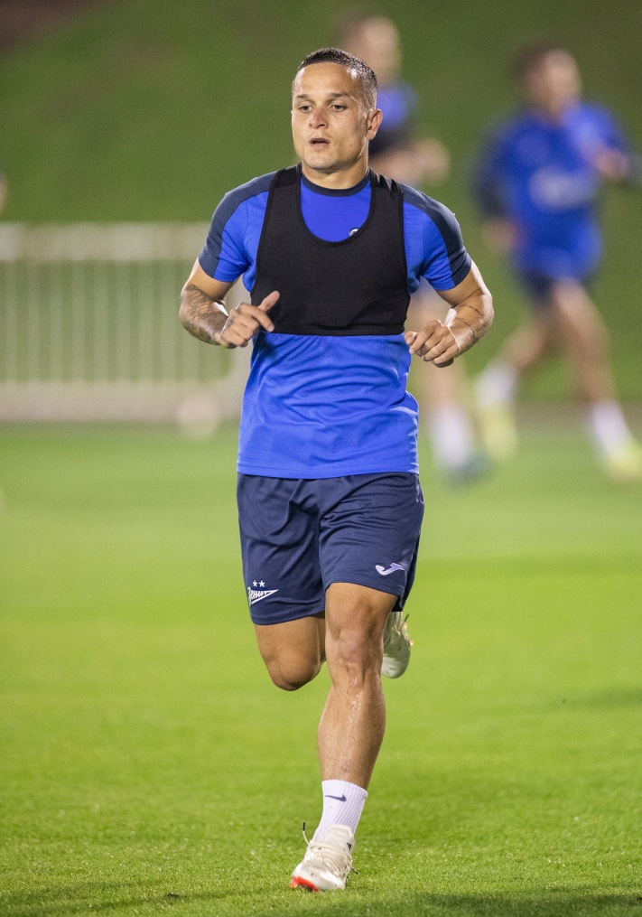 Зимние «Газпром» — тренировочные сборы в Катаре: 1 февраля, вечерняя тренировка